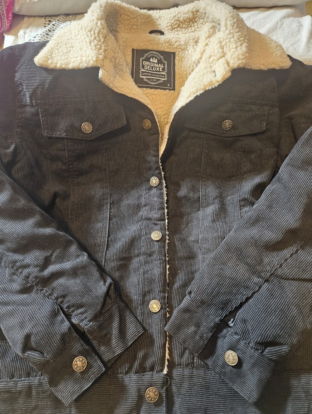 Original Deluxe Cream Sherpa-Lined Performance Jacket